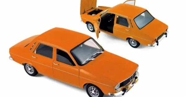 Reducere extra Macheta auto Renault 12 TS orange, 1 18 Norev