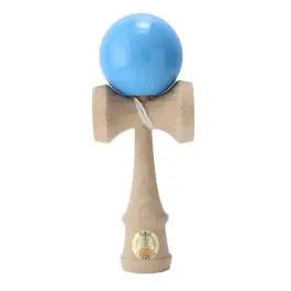 Reducere de preț Jucarie de indemanare, din lemn, Ozora, Kendama, Bleu, 18 cm