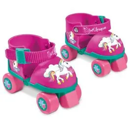 Cel mai vândut Set patine cu rotile si protectii, marime 22-29, Unicorn