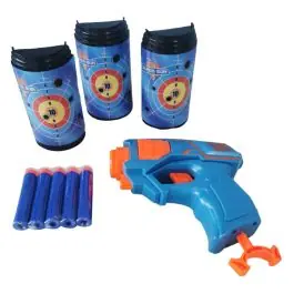 Pistol cu 10 sageti din burete si 3 tinte, Zapp Toys, Sniper 1 Comandă acum