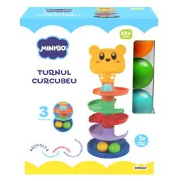 Preferatul clienților Jucarie bebelusi, Minibo, Turnul curcubeu