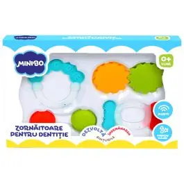Super ofertă Set zornaitoare pentru dentitie, Minibo