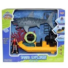Set de joaca cu figurine, Wild Quest, Exploratorul de rechini Ofertă