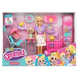 Papusa Dreameez, Baby Nursery, 25 piese Expediere rapidă