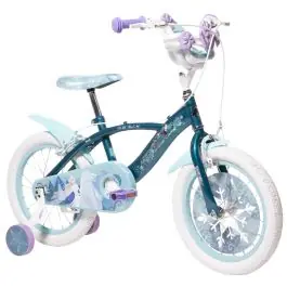 Bicicleta cu roti ajutatoare, Huffy, Disney Frozen, 16 inch, Blue Comandă acum
