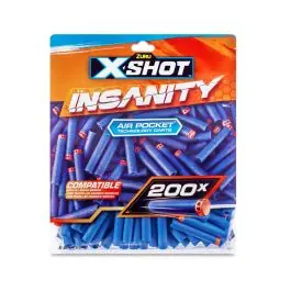 Super ofertă Set 200 de proiectile, X-Shot, Insanity, Air Pocket