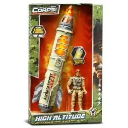 Popular Racheta si figurina, Lanard Toys, The Corps Universe, Sledgehammer NX-33