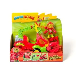 Set figurina cu vehicul, SuperThings, Wild Scorpion Ofertă specială