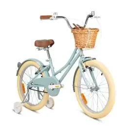 Bicicleta cu roti ajutatoare si cos, Rizz Jr, 20 inch, Gri Reduceri