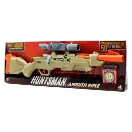 Pusca Ambush Rifle cu 10 sageti din burete, Huntsman, Lanard Toys Livrare expres