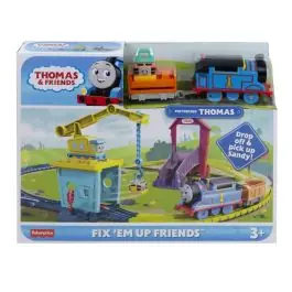 Preferatul clienților Set de joaca Thomas, Locomotiva cu circuit si macara