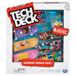 Expediere rapidă Set 6 mini placi skateboard, Tech Deck, Bonus Pack, 20136707