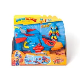 Set figurina cu vehicul, SuperThings, Wild Eagle Promoție