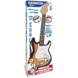Chitara rock electronica cu microfon, Bontempi, Wireless, 67 cm Lichidare de stoc