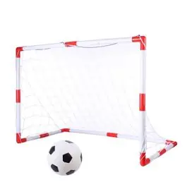 Set de fotbal 2 in 1 King Sport, Rosu/Alb Cel mai vândut
