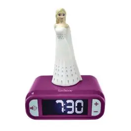 Ieftin Ceas desteptator digital cu lumina de noapte, Lexibook, Frozen 2