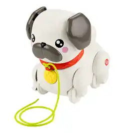 Jucarie de tras cu sunete, Fisher Price, Catel, HTW94 Ofertă limitată