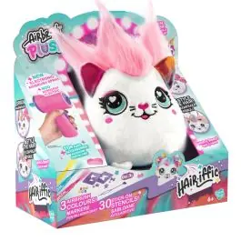 Jucarie de plus de colorat, Airbrush Plush, Hair-iffic Squishy Nu rata