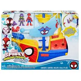 Discount Set de joaca cu figurine, Spidey and his Amazing Friends, Nava piratilor, Water webs, G0666