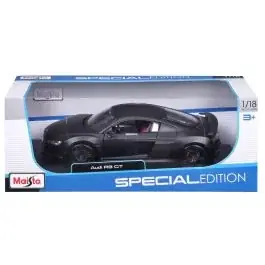 Nu rata Masina din metal, Maisto, Audi R8 GT, 1 18, Negru
