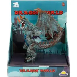 Figurina dragon, Crazoo, albastru Ofertă exclusivă