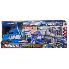 Bestseller Set Camionul de comanda al politiei, cu lumini si sunete, Teamsterz