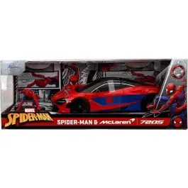 Retur gratuit Set masina si figurina, Jada, Marvel, Mclaren 720S si Spider-Man
