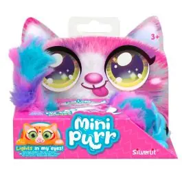 Jucarie de plus interactiva, Silverlit, Pisicuta Mini Purs Chilipir