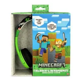 Casti audio cu fir, OTL, On-ear, Minecraft Creeper Reducere specială