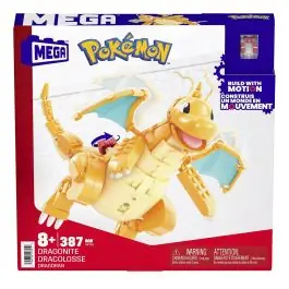 Set de constructie, Mega Bloks, Pokemon Dragonite, HKT25 Super ofertă