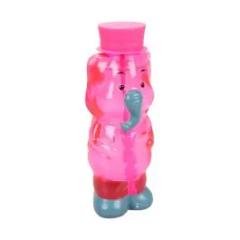 Plată sigură Bagheta ursulet pentru baloane de sapun, Rainbow bubbles, 230 ml