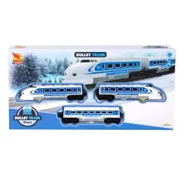 Ofertă specială Set trenulet cu vagoane si sina, Suncon, 15 piese