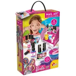 Reducere de preț Set manichiura Barbie Nail Art, Lisciani, Colour change