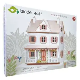 Chilipir Casuta coloniala de papusi din lemn premium, Tender Leaf Toys