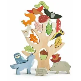 Asezarea din padure din lemn preminum, Tender Leaf Toys, 19 piese Ofertă limitată