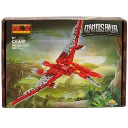Kit de constructie dinozaur, Blx, 308 piese Ofertă specială