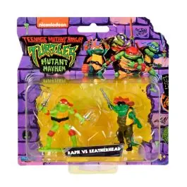 Retur ușor Set 2 mini figurine, Testoasele Ninja, Raph Vs Leatherhead