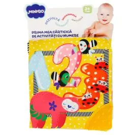 Plată securizată Prima mea carticica cu activitati, Minibo, Numere