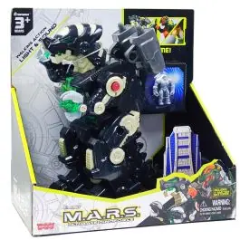 Premium Robot interactiv, Happy Kid, M.A.R.S. Ultimate Dinoforce, Negru