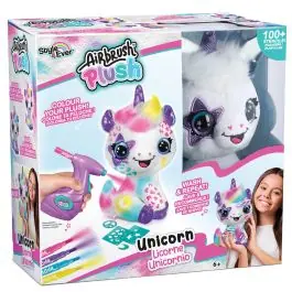 Jucarie de plus de colorat, Airbrush Plush, Unicorn Ieftin