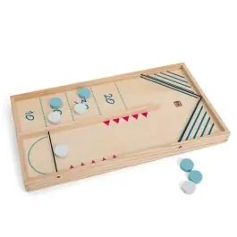 Joc 2 in 1, BS Toys, Sling Puck si Hochei de masa Chilipir