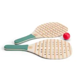Chilipir Set de tenis cu rachete din lemn, BS Toys