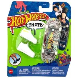 Cumpără online Set mini placa skateboard cu pantofi, Hot Wheels, HNG39