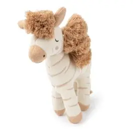 Ofertă de sezon Jucarie de plus din bumbac organic, Picca Loulou, Zebra Ziggy, 25 cm