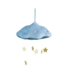Ieftin Decoratiune Picca Loulou, Nor cu stelute, 34 cm