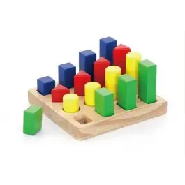 Puzzle sortator cu 4 forme geometrice, Viga Reducere specială