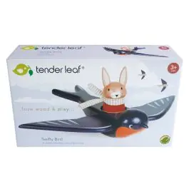 Disponibil imediat Randunica Swifty din lemn premium, Tender Leaf Toys