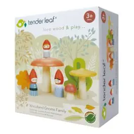 Familia gnomilor din padure, din lemn premium, Tender Leaf Toys Preț redus