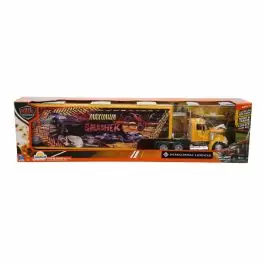 Reducere extra Camion cu remorca, New Ray, 1 43, Galben