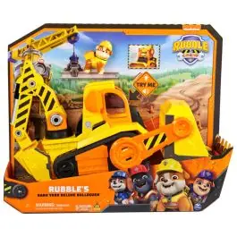 Set vehicul cu figurina, Rubble & Crew, Rubbles Bark Yard Deluxe Bulldozer, 6068074 Comandă acum